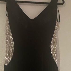 Sequence little black dress.